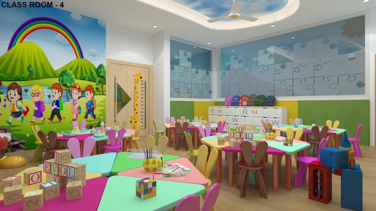 pre primaryguna Class Room 4 B
