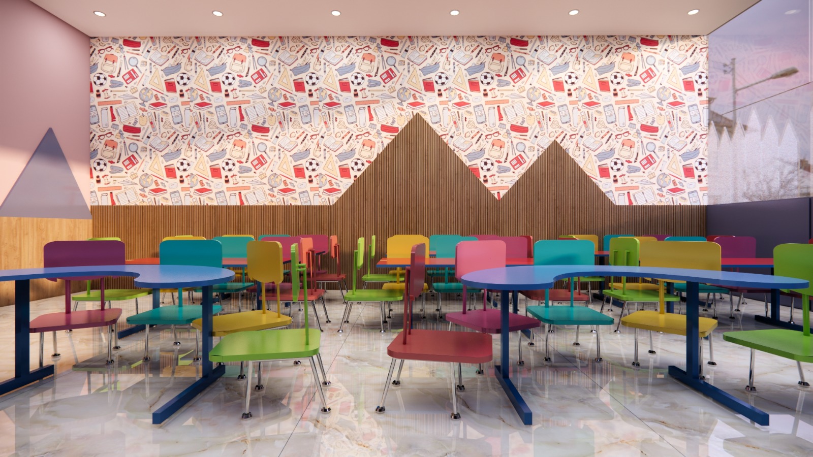 pre primaryguna Class Room 1 B